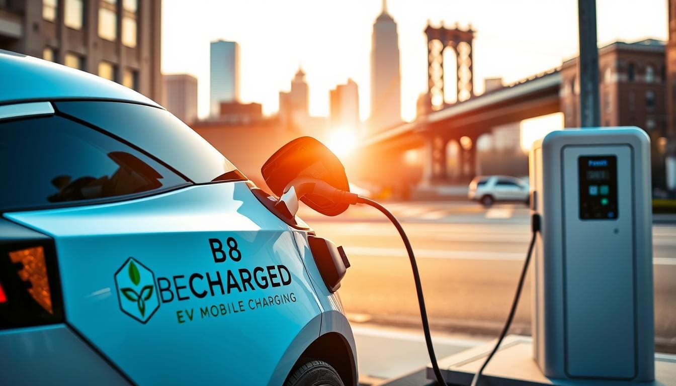 What companies offer mobile EV charging in New York?