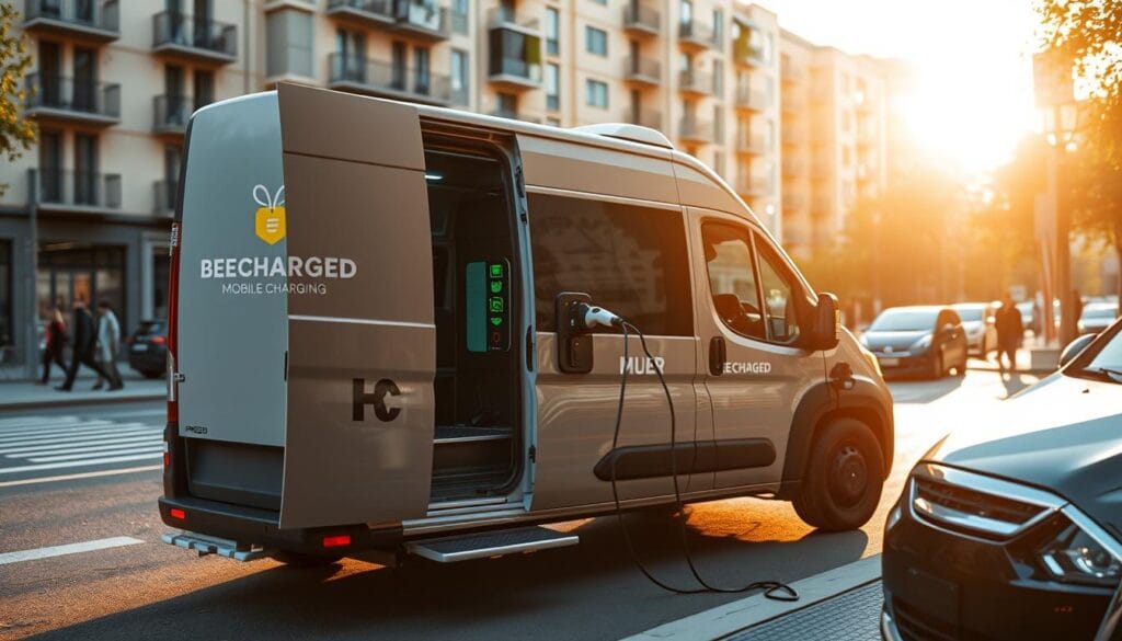 mobile EV charging service