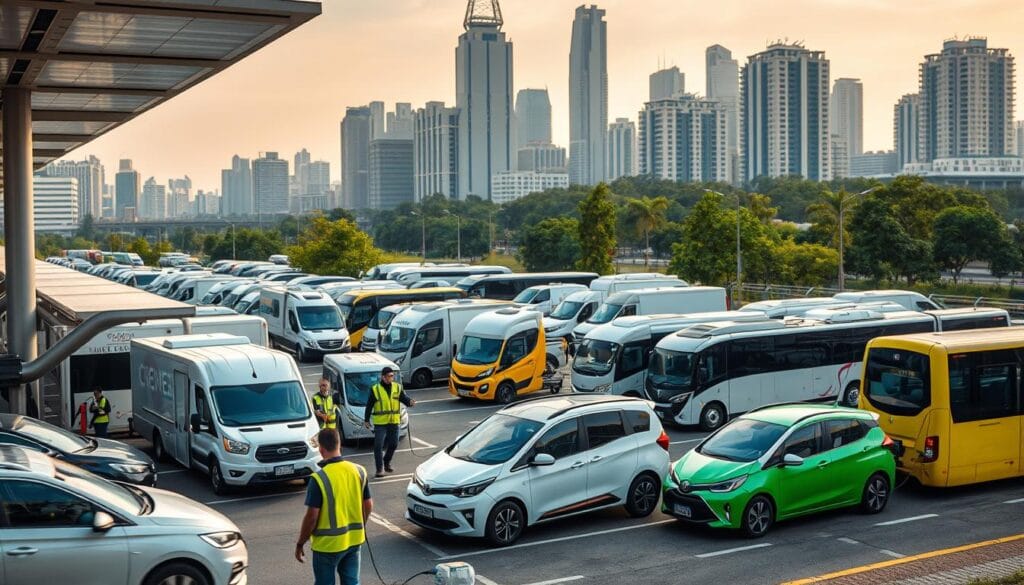 supporting EV fleets
