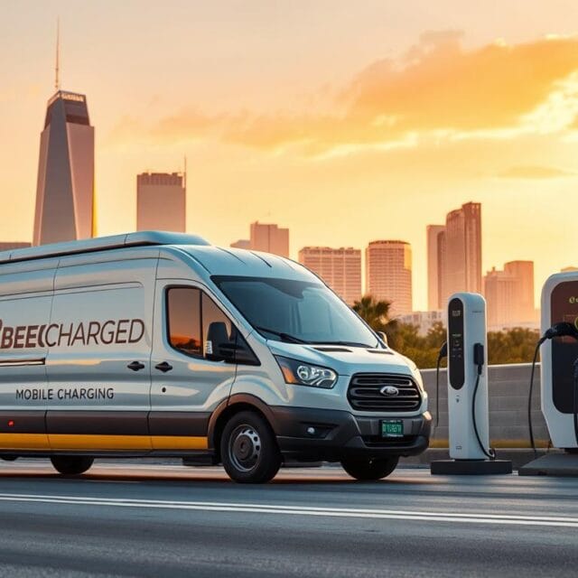 Dallas EV Mobile emergencey Fleet & oem Charging