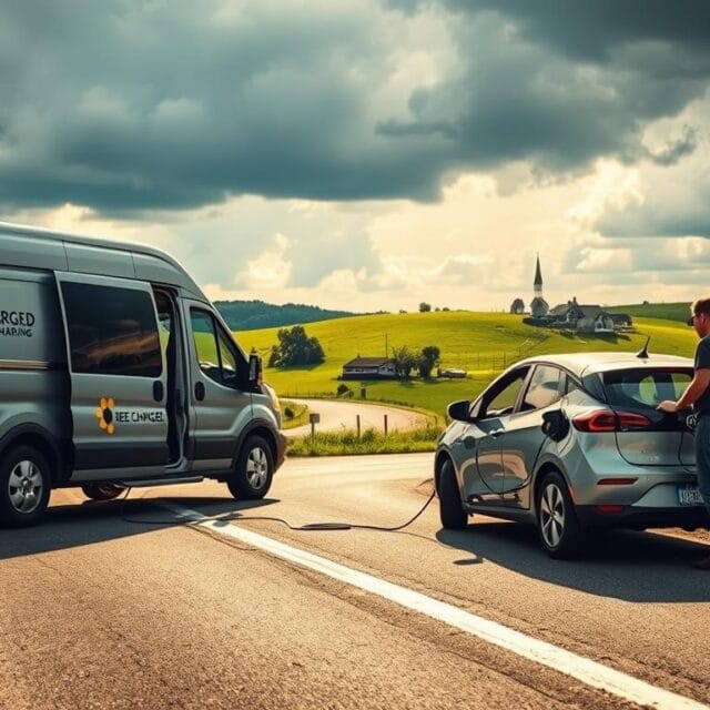 emergencey mobile ev charging in kentucey