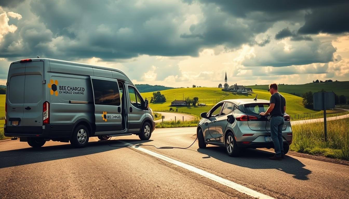 emergencey mobile ev charging in kentucey