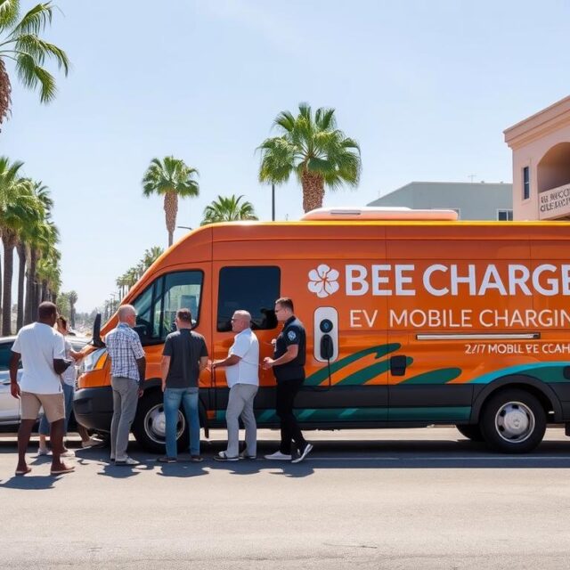"Convenient Mobile EV Charging in Orange County: New Rebates & 24/7 Roadside Res