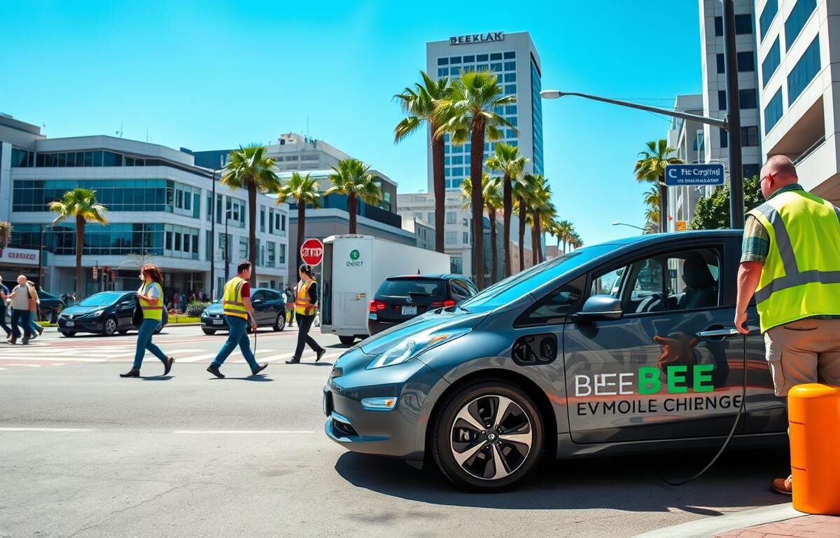 "San Diego’s Rapid Mobile EV Charging: Emergency Support and Citywide Charger Ex