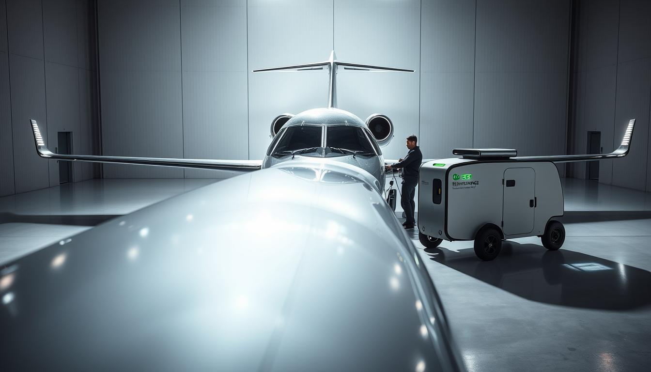 Bee charged ev to expand the brand to bee aircraft detailing brand for private j