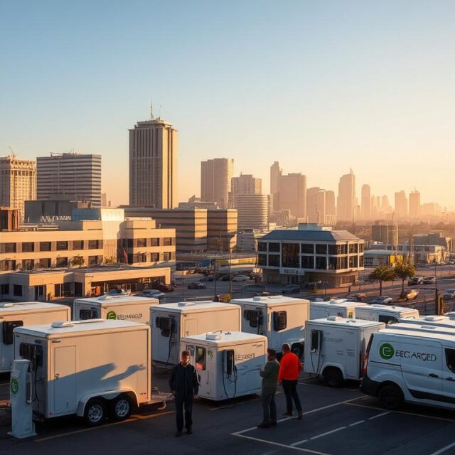 Commercial EV Fleet Charging in San Diego: Mobile Services to Maximize Fleet Upt