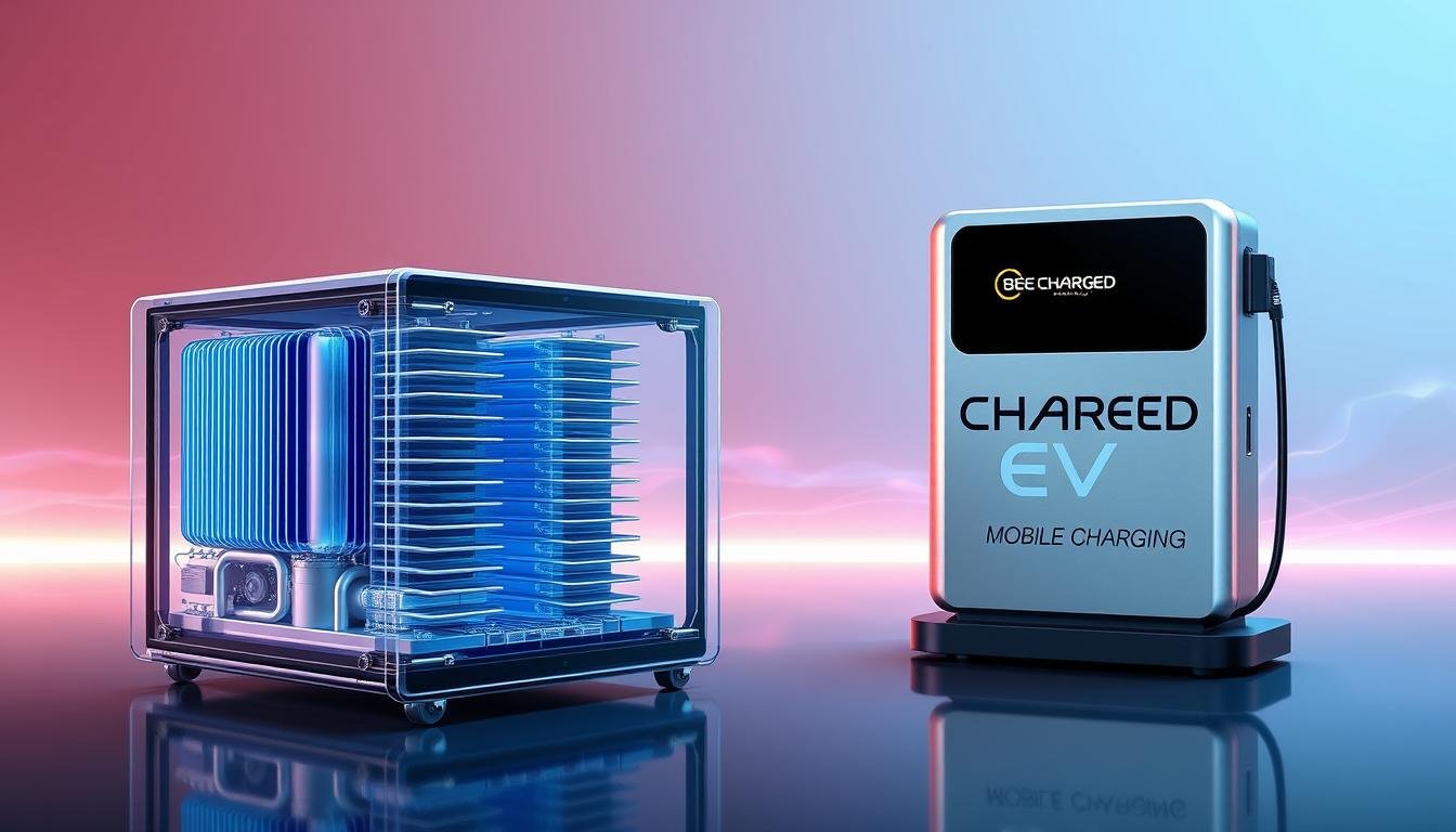 "How do you handle battery conditioning and thermal management during mobile cha