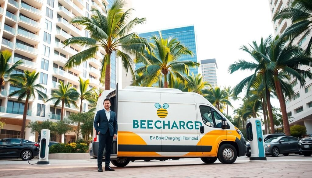 How to book mobile EV charging in Tampa, FL