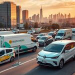 Mobile EV Fleet Charging in Los Angeles: Charging-as-a-Service for Company Fleet