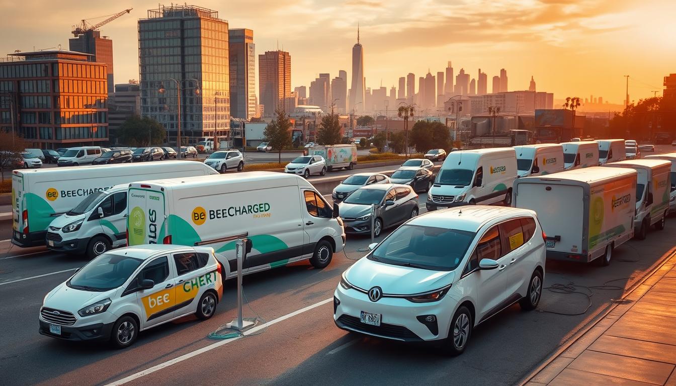 Mobile EV Fleet Charging in Los Angeles: Charging-as-a-Service for Company Fleet