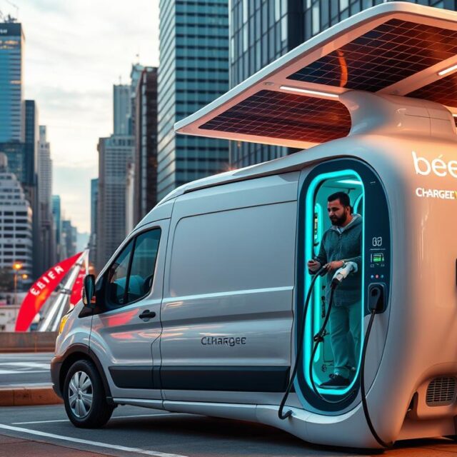 Mobile EV charging for delivery fleets in New Jersey