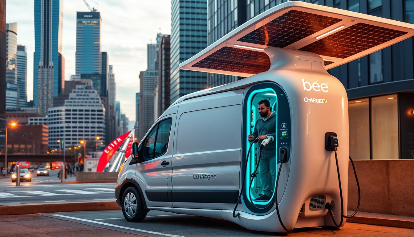 Mobile EV charging for delivery fleets in New Jersey