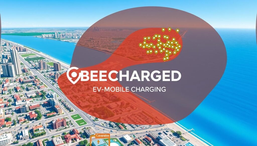 What areas does EV mobile charging membership cover in Miami-Dade and Broward?