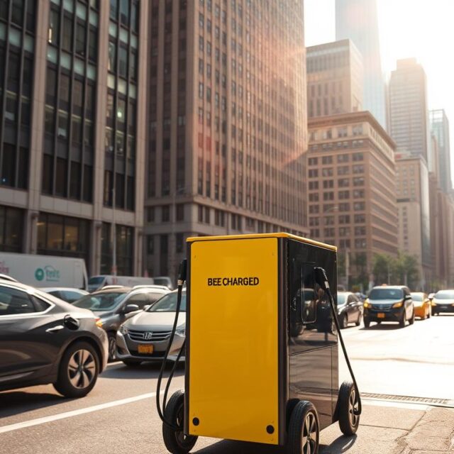 "commercial mobile EV charging NYC" (Business equipment)