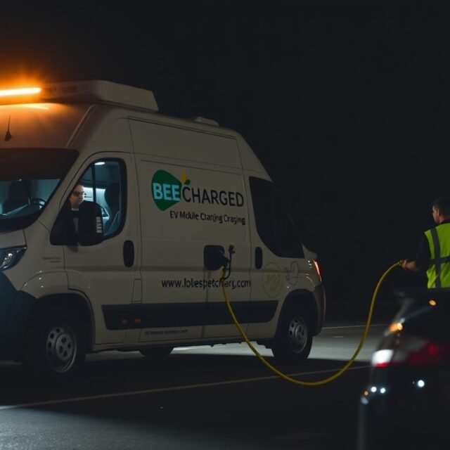 emergency EV charging service Houston TX" (Emergency services)