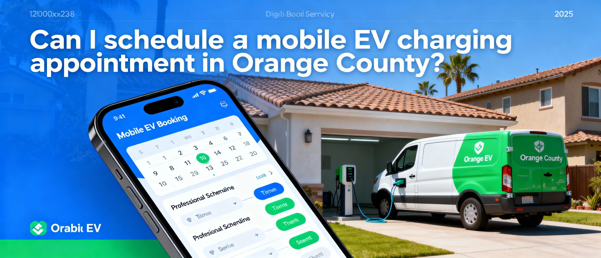Can I Schedule a Mobile EV Charging Appointment in Orange County