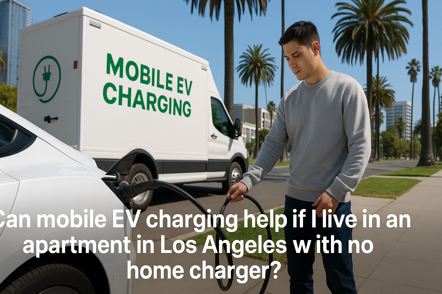 Can Mobile EV Charging Help If I Live in an Apartment in Los Angeles with No Home Charger