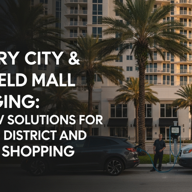 Century City & Westfield Mall Charging: Mobile EV Solutions for Business District and Luxury Shopping