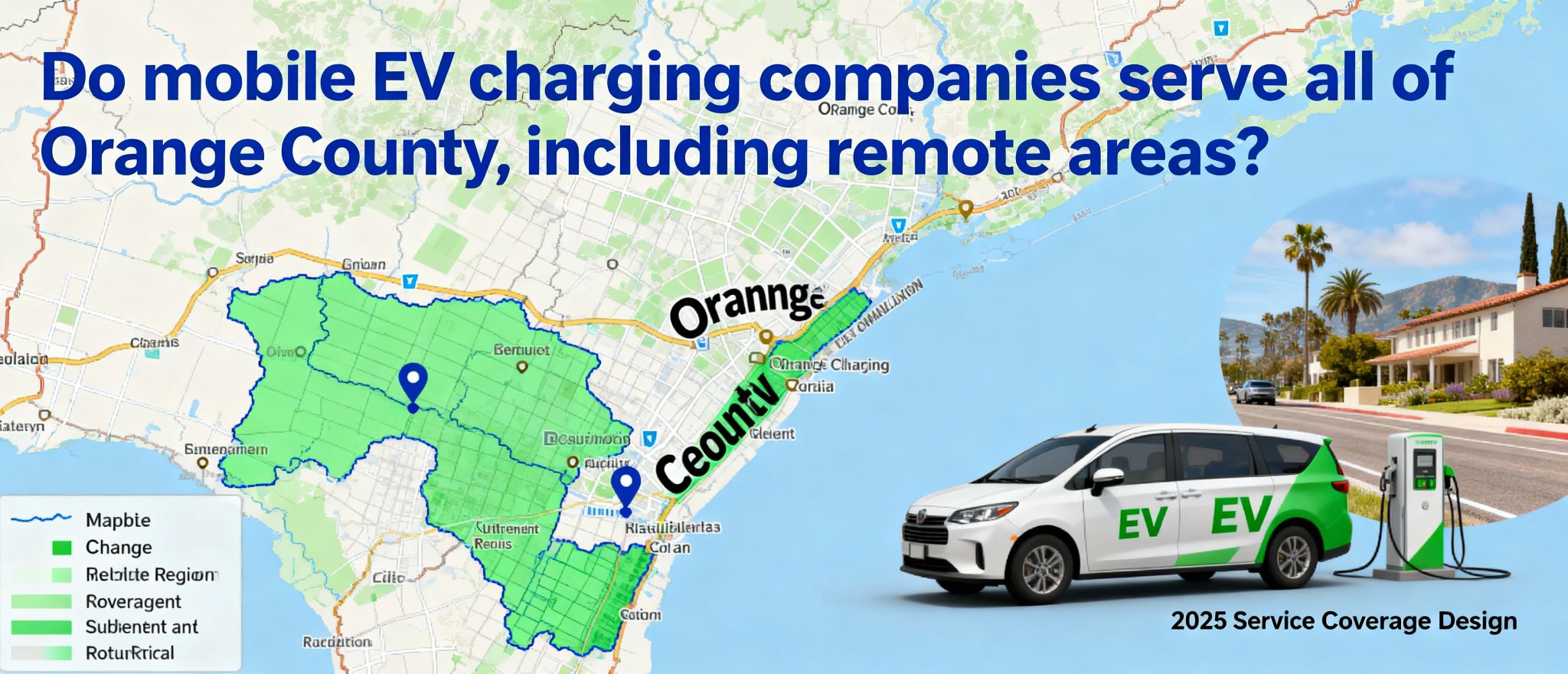 Do Mobile EV Charging Companies Serve All of Orange County, Including Remote Areas