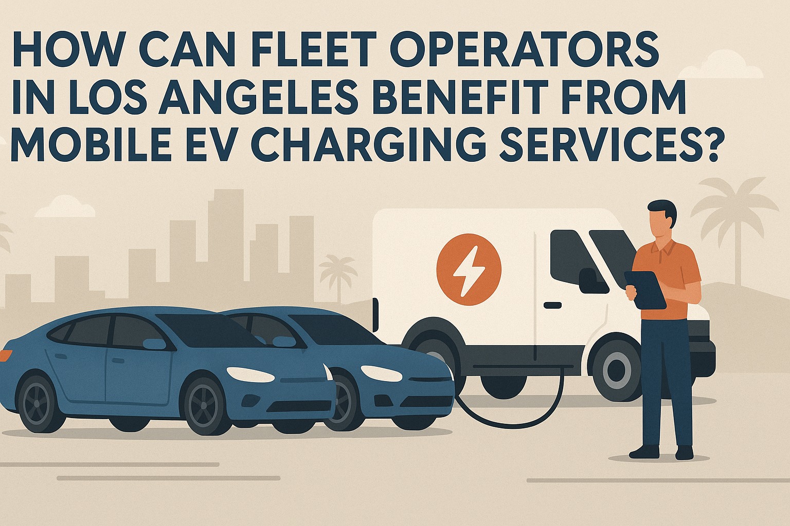 Can Mobile Charging Support Electric Taxi or Rideshare Fleets in Los Angeles