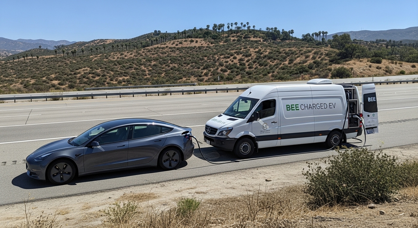 What Do I Do If My EV Runs Out of Battery on the Road in Los Angeles