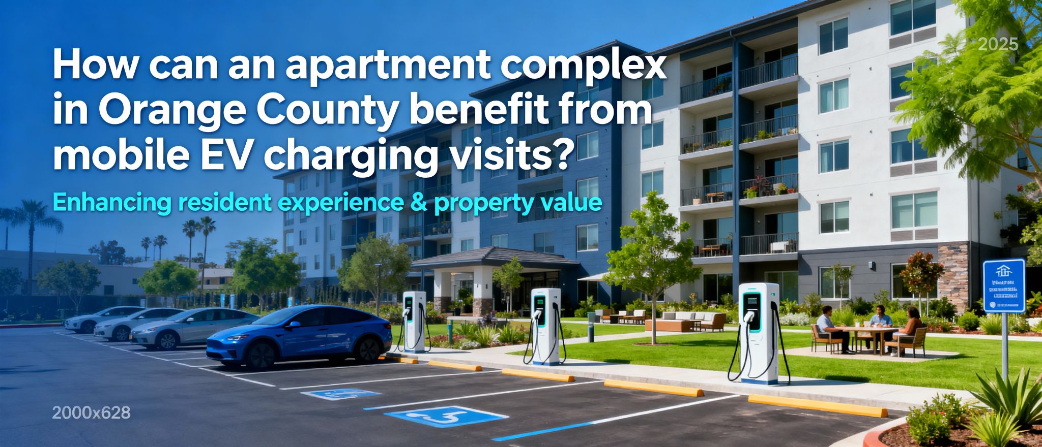 How Can an Apartment Complex in Orange County Benefit from Mobile EV Charging Visits