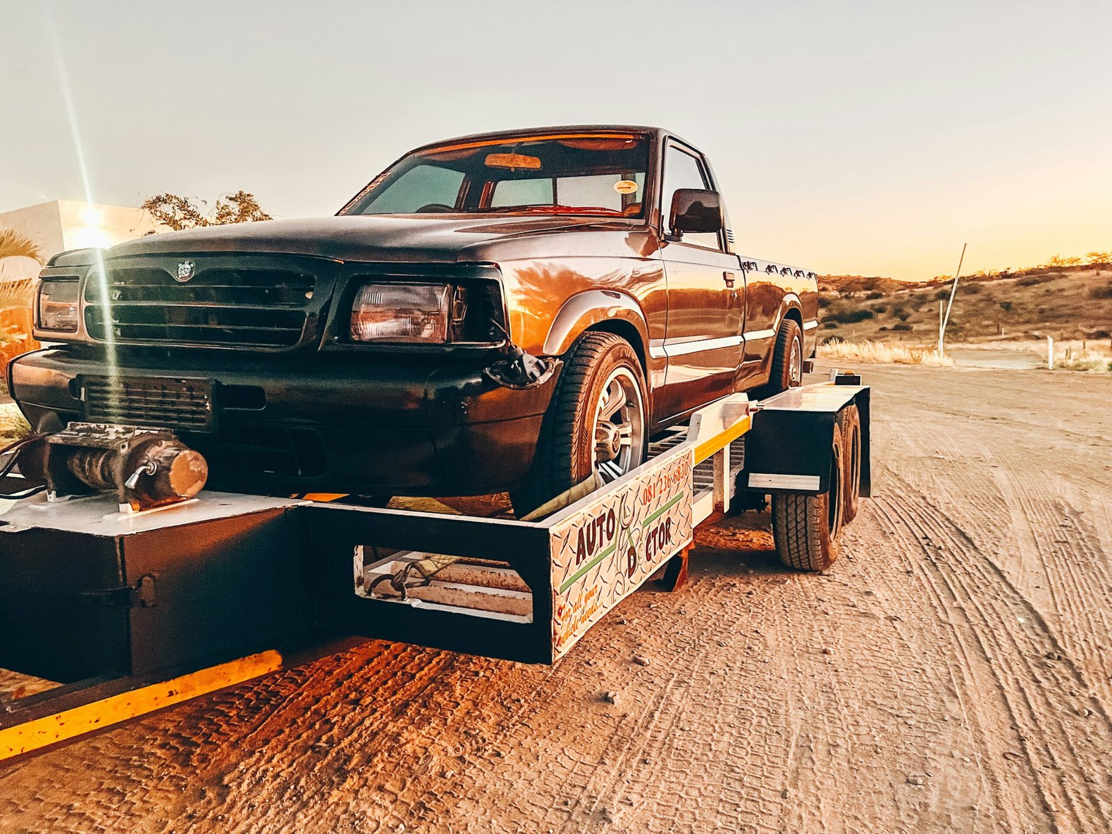 Flatbed towing for luxury and exotic vehicles