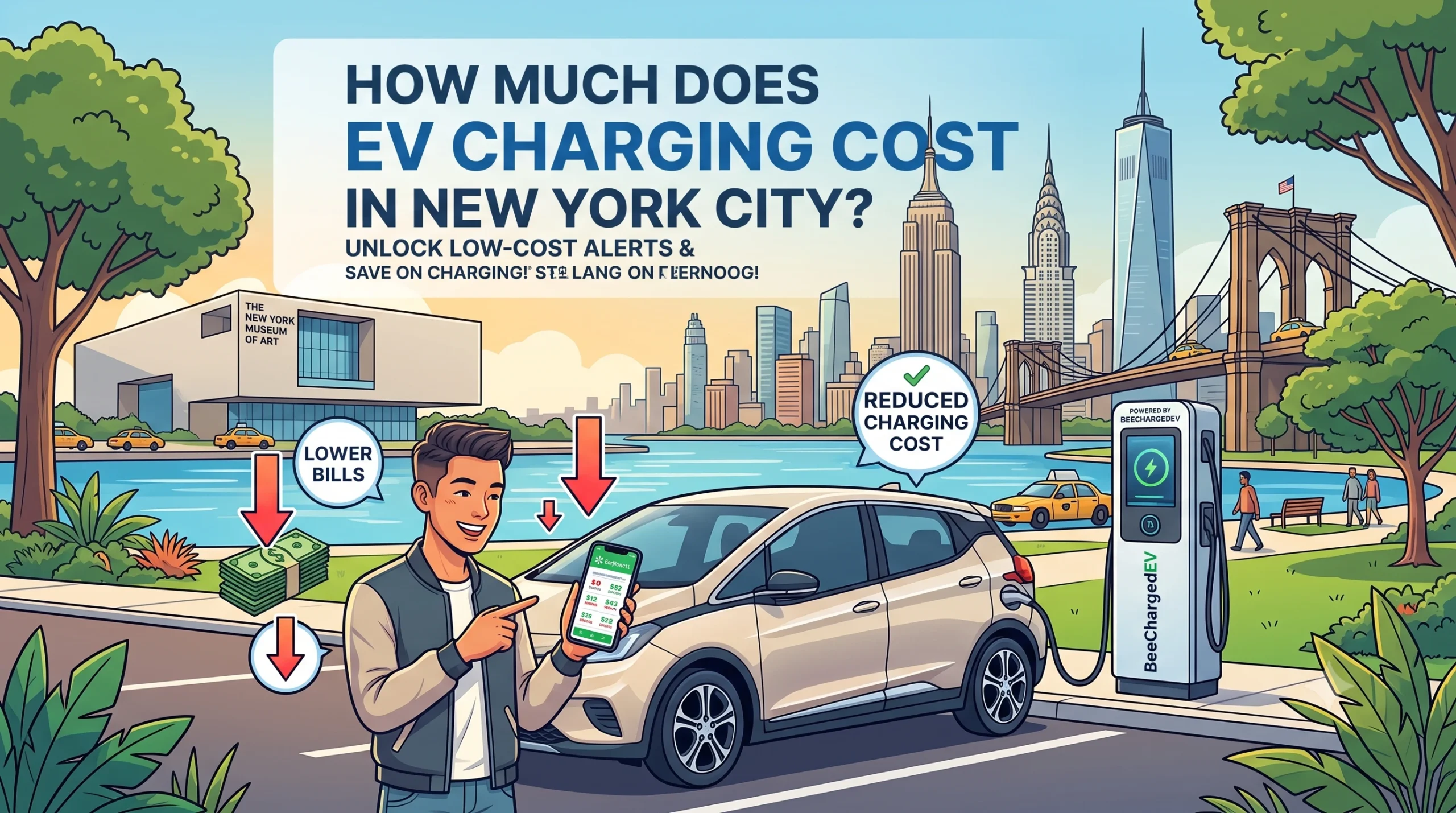 Cost of EV charging in New York City