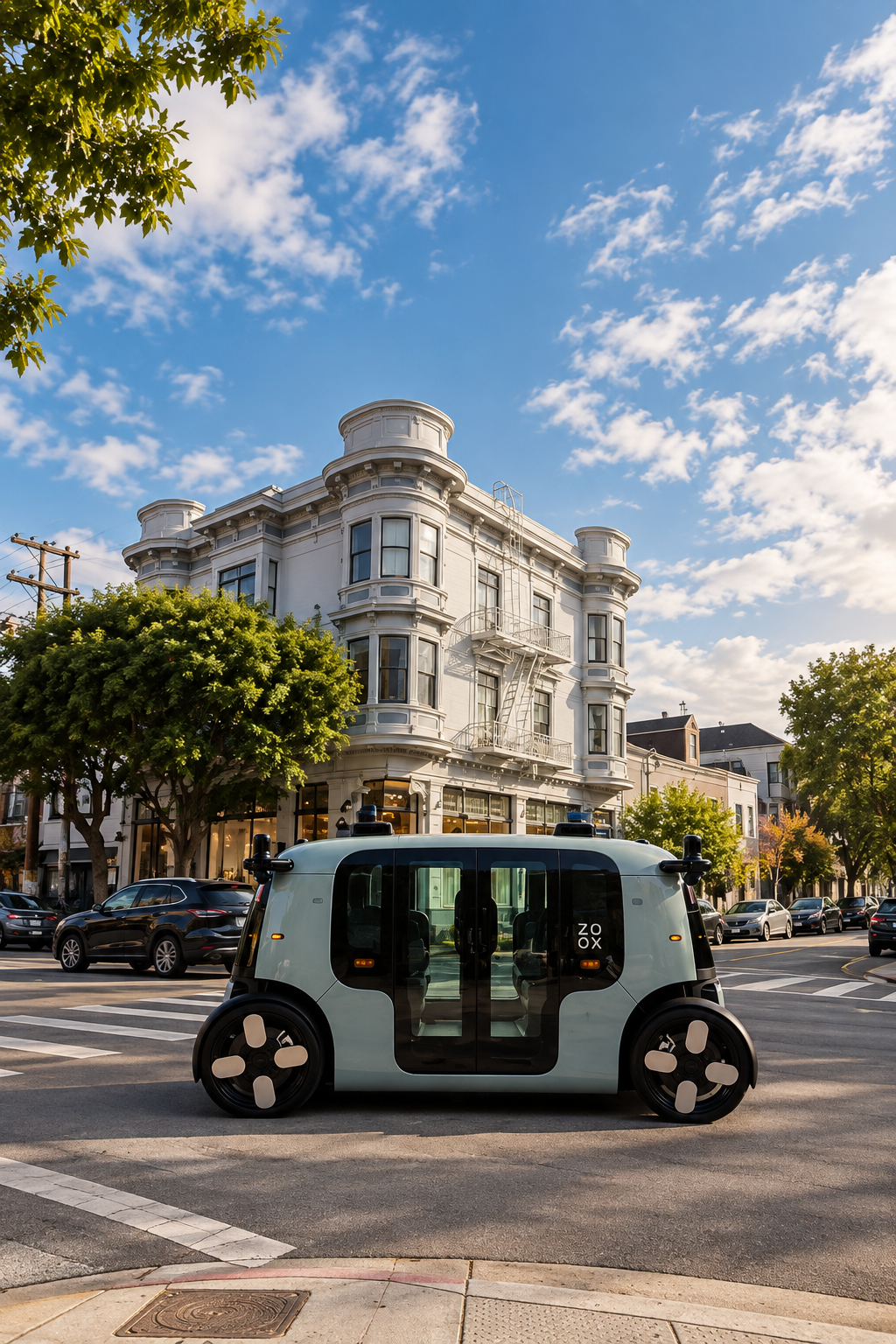 Bee Charged EV Autonomous High Voltage Mobile Charging Robot