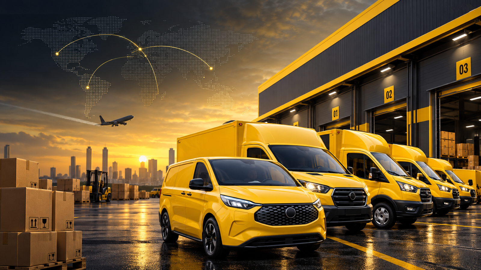 On Demand EV Charging for Last Mile Delivery Fleets - Bee Charged EV